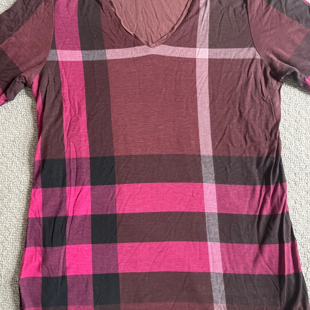 Burberry Brit Giant Check reversible Tshirt